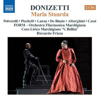 the album cover for Riccardo Frizza - Maria Stuarda