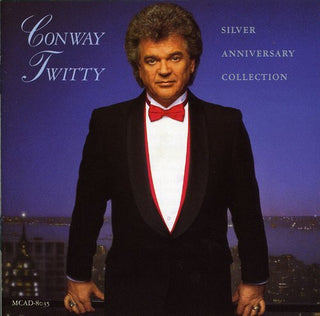 the album cover for Conway Twitty - Silver Anniversary
