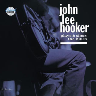 the album cover for John Lee Hooker - Plays & Sings the Blues