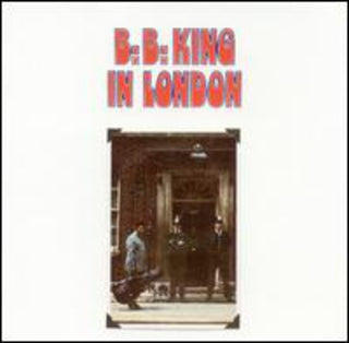 the album cover for B.B. King - In London