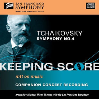 the album cover for Michael Tilson Thomas - Symphony No 4