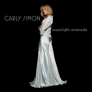 the album cover for Carly Simon - Moonlight Serenade