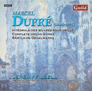 the album cover for Jeremy Filsell - Dupre, Marcel : Marcel Dupre-Volume II