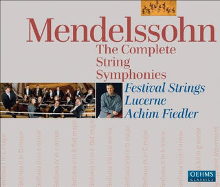 the album cover for F.B. Mendelssohn - Complete String Symphonies