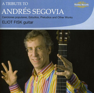 the album cover for A. Segovia - Tribute to Andres Segovia