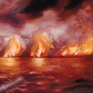 the album cover for The Besnard Lakes - The Besnard Lakes Are The Roaring Night