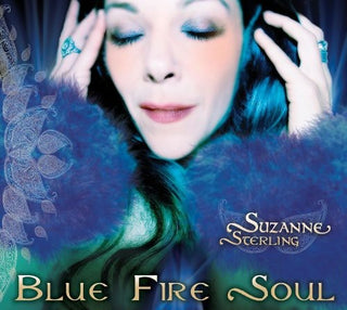 the album cover for Suzanne Sterling - Blue Fire Soul
