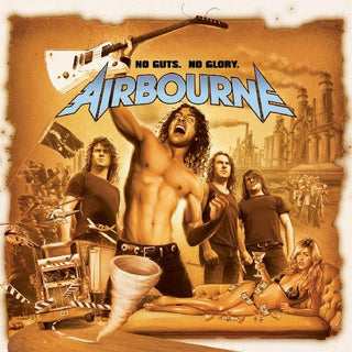 the album cover for Airbourne - No Guts No Glory