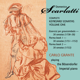 the album cover for Carlo Grante - Complte Keyboard Sonatas 1