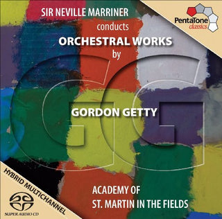 the album cover for Getty / Amf / Marriner - Orchestral Music
