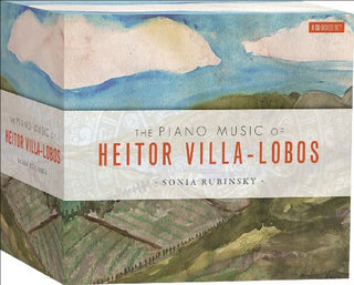 the album cover for H. VILLA-LOBOS - Piano Music