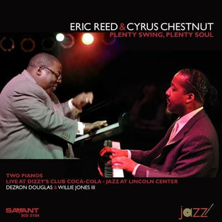 the album cover for Cyrus Chestnut/Eric Reed - Plenty Swing, Plenty Soul