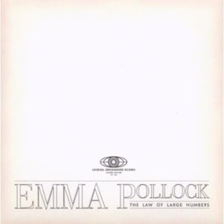 the album cover for Emma Pollock - Law of Large Numbers