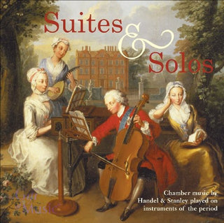 the album cover for Handel / Stanley - Suites & Solos