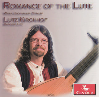 the album cover for Lutz Kirchhof - Romance of the Lute
