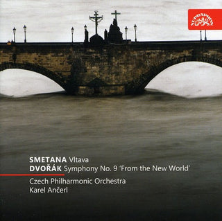 the album cover for Czech Philharmonic Orchestra - Vitava / Symphony No 9