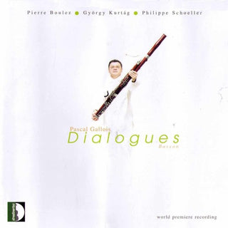 the album cover for Pascal Gallois - Dialogues