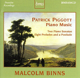 the album cover for Malcolm Binns - Piano Music