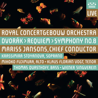 the album cover for Wiener Singverein - Requiem / Symphony No 8