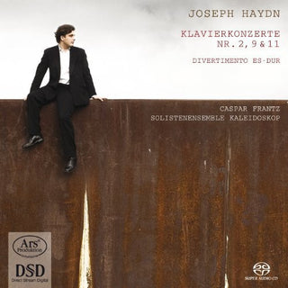 the album cover for Caspar Frantz - Piano Concertos & Divertimento