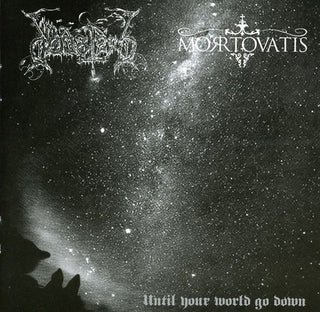 the album cover for Dodsferd/Mortovatis - Until Your World Go Down