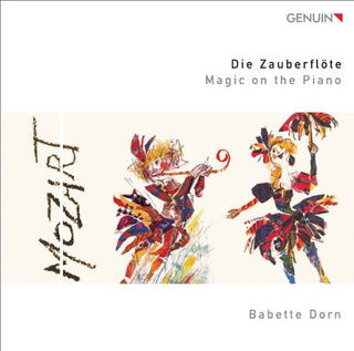 the album cover for Babette Dorn - Magic on the Piano