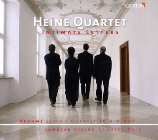 the album cover for Heine String Quartet - Intimate Letters