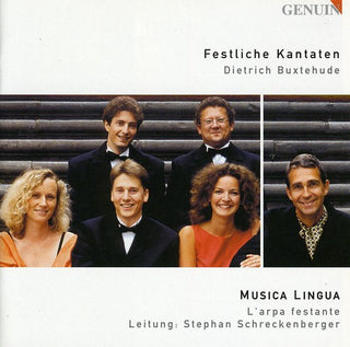 the album cover for Musica Lingua - Festliche Kantaten