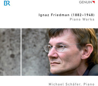 the album cover for Michael Schafer - Piano Works