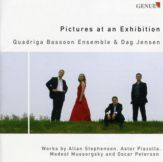 the album cover for Quadriga Bassoon Ensemble - Pictures at An Exhibition