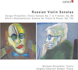 the album cover for Michael Dinnebier - Russian Violin Sonatas