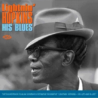 the album cover for Lightnin' Hopkins - Lightnin' Hopkins/His Blues [Import]