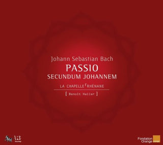 the album cover for J.S. Bach - St John Passion [Digipak]