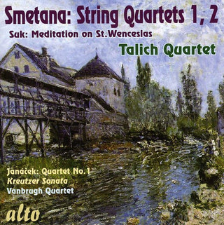 the album cover for Talich Quartet - String Quartets 1 & 2