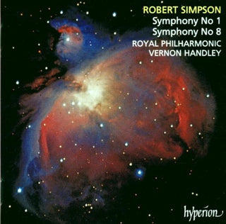 the album cover for R. SIMPSON - Symphony 1 & 8