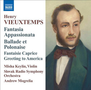 the album cover for Andrew Mogrelia - Fantasia Appassionata Ballade Et Polonaise