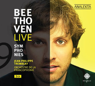 the album cover for Orchestre De La Francophonie - Beethoven Live 9 Symphonies