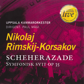 the album cover for Stenhammar Wilhelm - Scheherazade