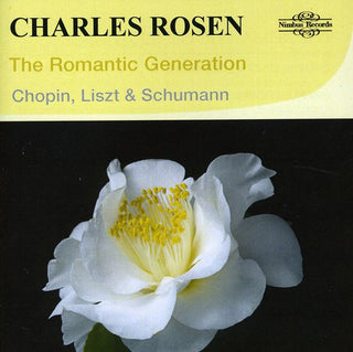 the album cover for Charles Rosen - Romantic Generation