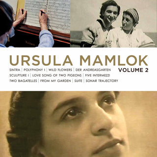 the album cover for David Eggar - Music of Ursula Mamlok 2