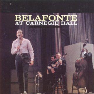 the album cover for Harry Belafonte - At Carnegie Hall