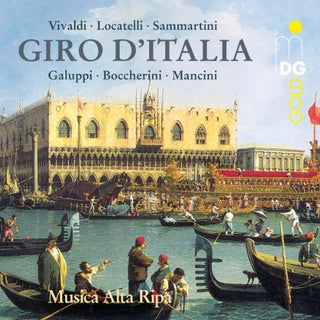 the album cover for Musica Alta Ripa - Giro D'italia: Musica Alta Ripa