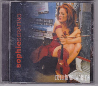 the album cover for Sophie Serafino - Colliding Worlds