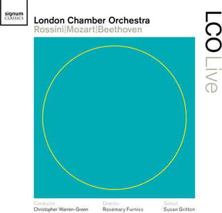 the album cover for Christopher Warren-Green - London Chamber Orchestra