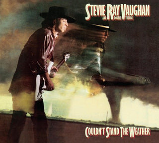 the album cover for Stevie Ray Vaughan & Double Trouble - Couldn't Stand The Weather: Legacy Edition