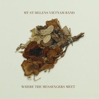 the album cover for Mt St Helens Vietnam Band - Where the Messengers Meet