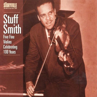 the album cover for Stuff Smith - Five Fine Violins: Celebrating 100 Years