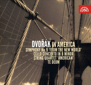 the album cover for Jaroslav SouÄek - Dvorak in America / Various