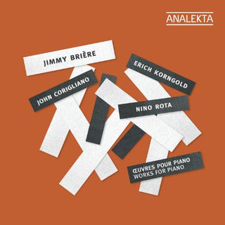 the album cover for Jimmy BriÃ¨re - Piano Sonata 2 in E Major Op 2