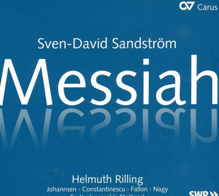 the album cover for Sven-David Sandstrom - Messiah